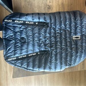 Pajar Black Quilted Backpack
